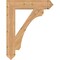 Ekena Millwork Legacy Arts & Crafts Smooth Bracket, Western Red Cedar, 5 1/2"W x 30"D x 38"H BKT06X30X38LEC03SWR - alternate 3